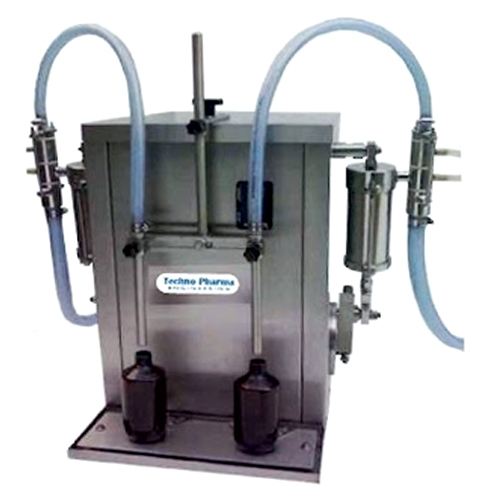 Semi Two Head Volumetric Filling Machine