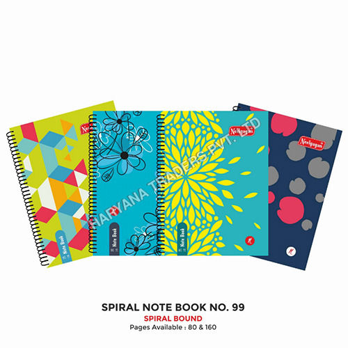 Spiral Notebook No. 99 80 Pages (18.5cm x 25.0cm)