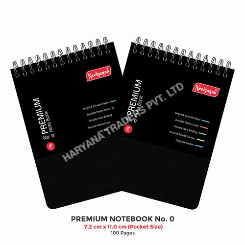 High Quality Premium Notebook No 100 Pages (7.3 Cm X 11.0 Cm) Pocket Size