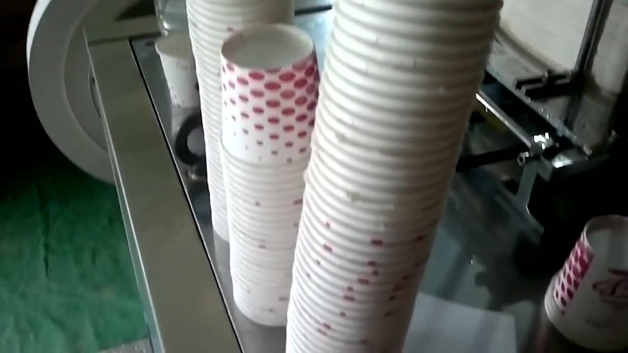 DISPOSABLE PAPER WAX COATED CUP MAKING MACHINE