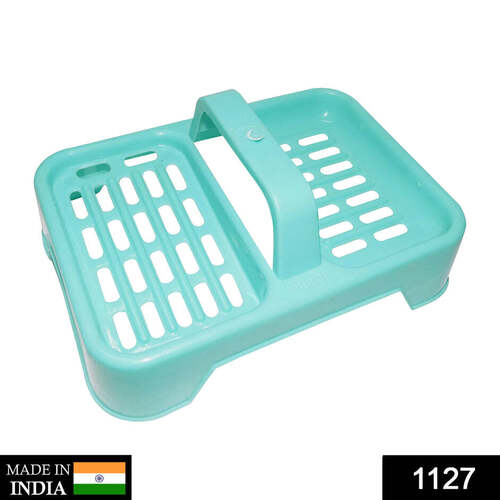 2 IN 1 SOAP KEEPING PLASTIC CASE FOR BATHROOM USE