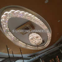 Crystal Egg Design Chandelier
