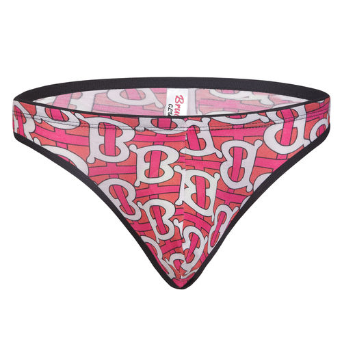 Mens Innerwear Thong Bruchi Club Printed Micro Modal