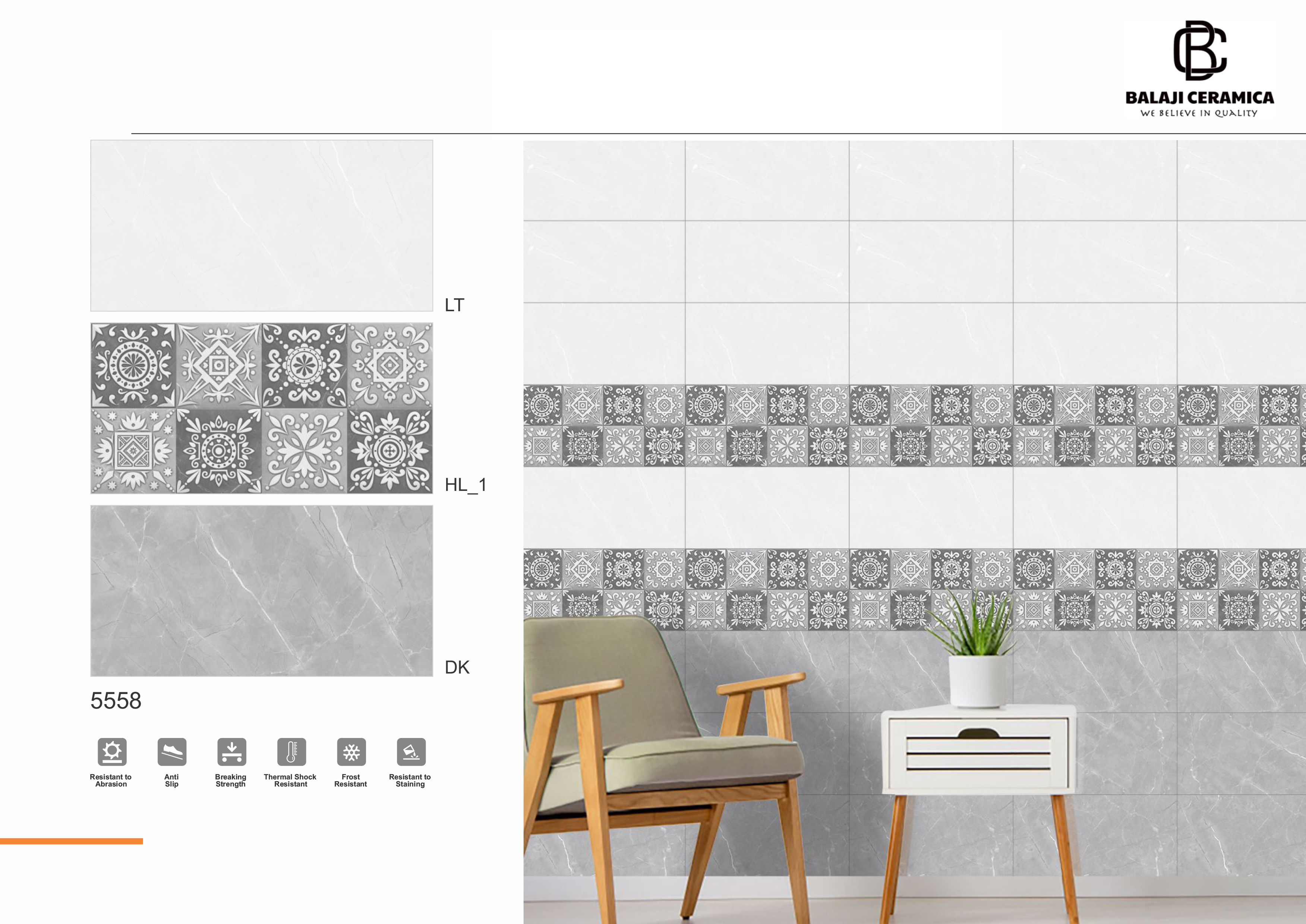 Digital Ceramic Glazed Tiles