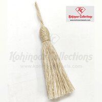 Cotton Natural Wrapped Tassel