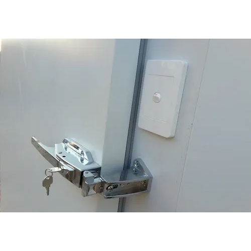 Silver Cold Room Lock