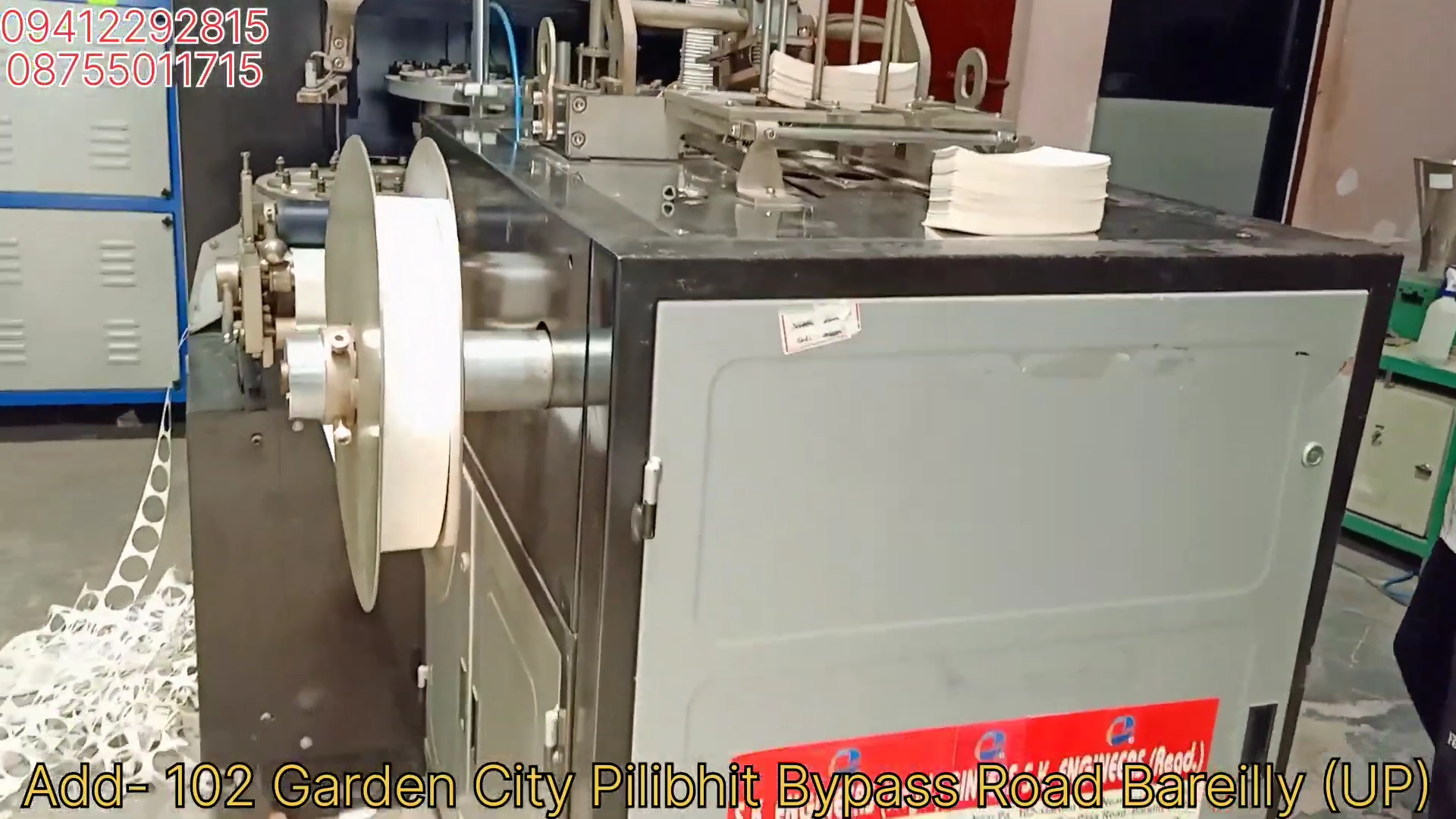 PRINTED PAPER CUP MAKING MACHINE