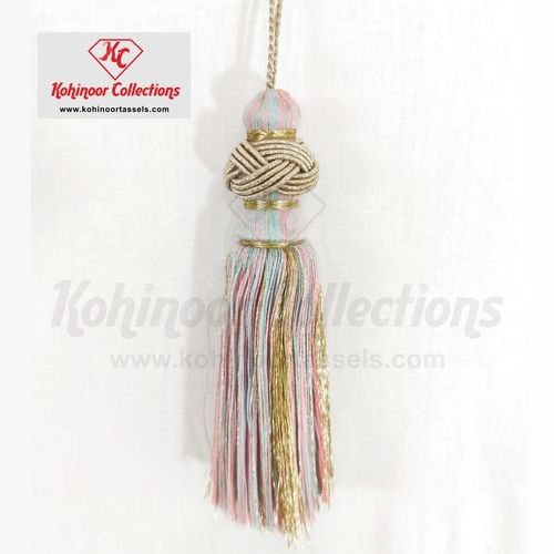 Cotton and Zari Mix Key Tassel