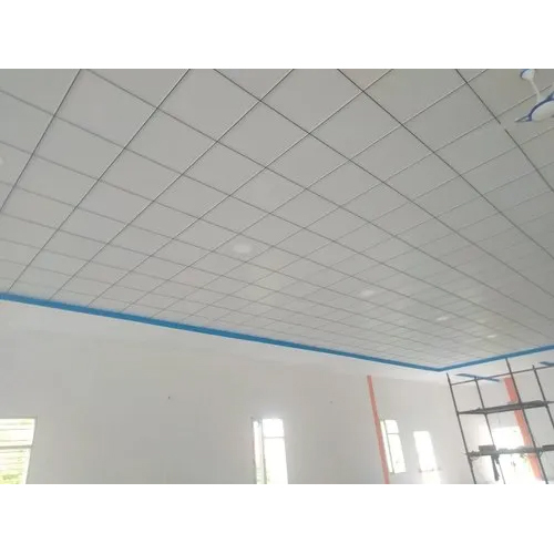 PVC Laminated Gypsum Ceiling Tiles