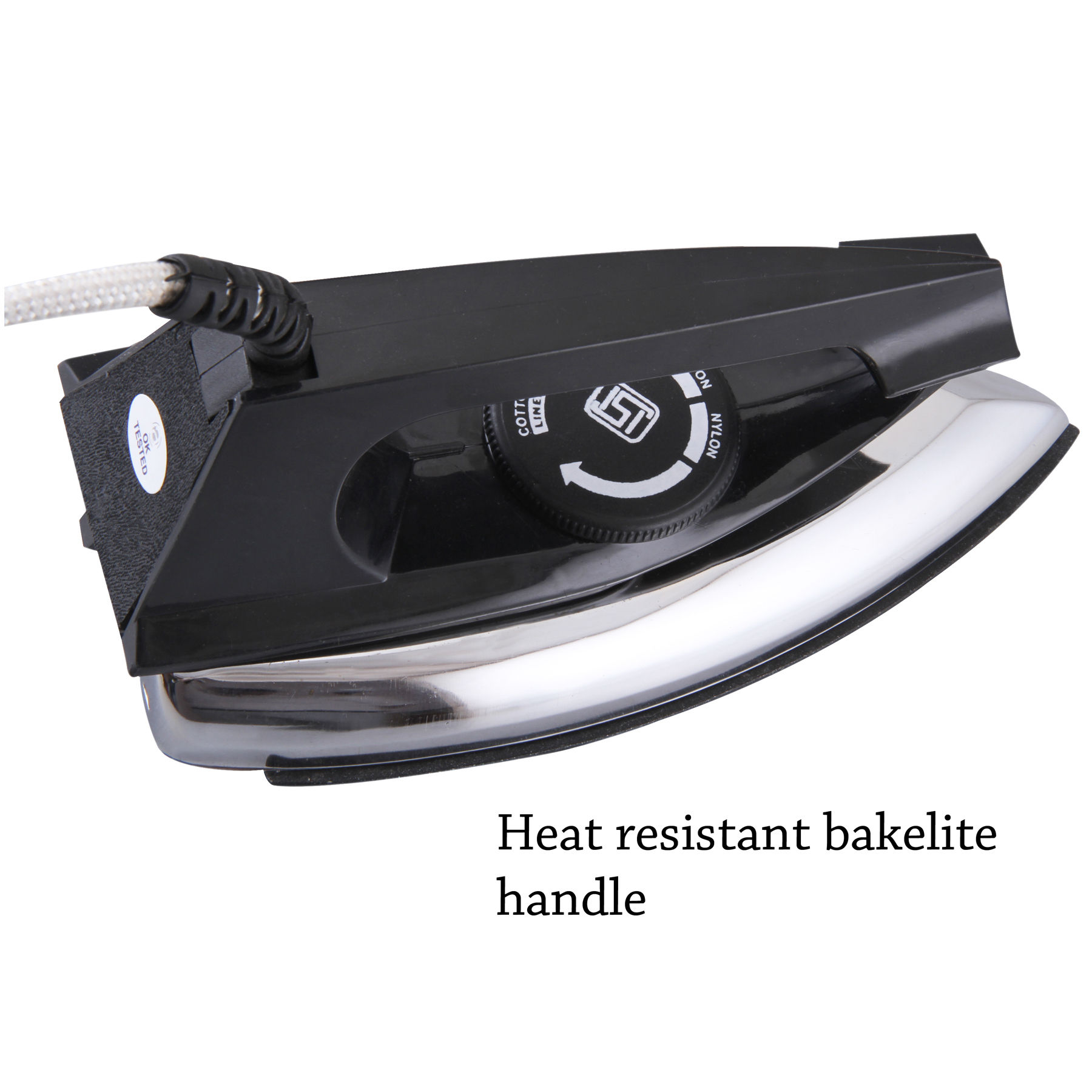 QUBA STAINLESS STEEL DRY IRON