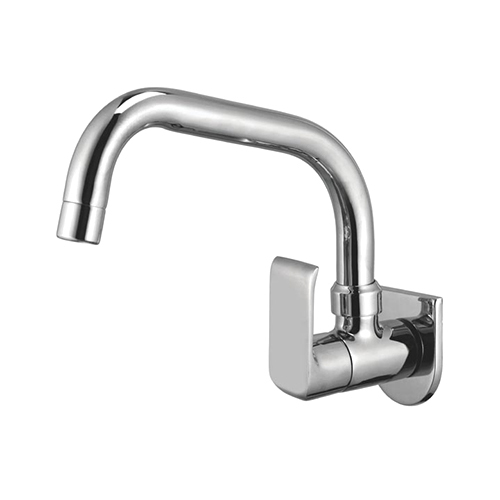 Silver Bl 05 139 Extended Spout Wall Mounted Sink Cock