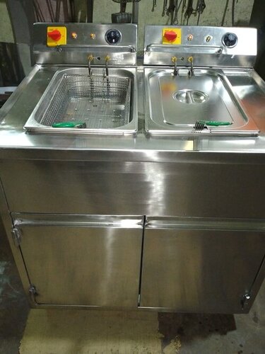 Double Deep Fryer For Restaurant