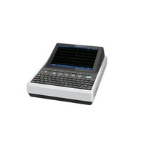 Zoncare12 Ecg Machine - Plastic, 12-channel Design, Black And White Display | Comprehensive Diagnostic Accuracy, Enhanced Visualization, Includes Essential Patient Accessories