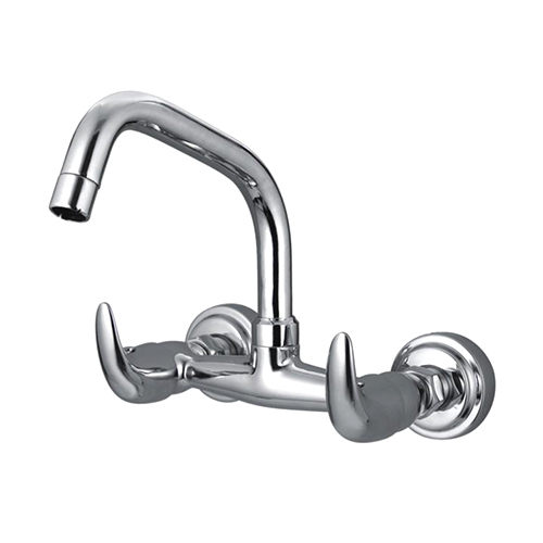 KN 07 151 Extended Spout Wall Mounted Sink Mixer