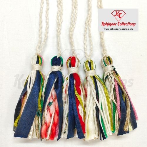 Multi Color Mix Acrylic Tassel