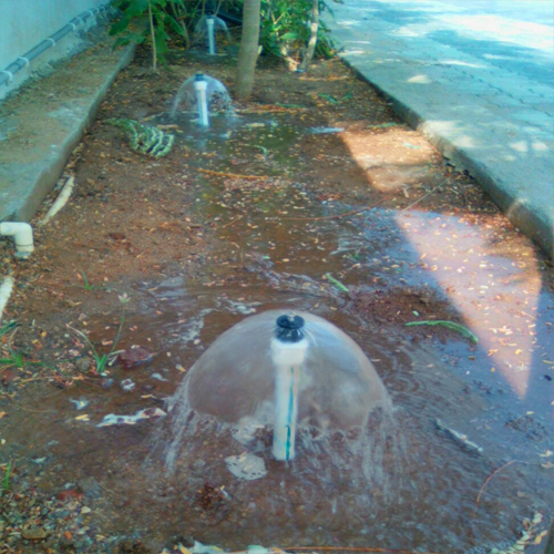 Irrigation System - Plastic Material, For Garden Use, Optimal Water Distribution for Crop Growth