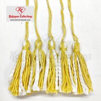 Cotton Tassel With Braided Cord