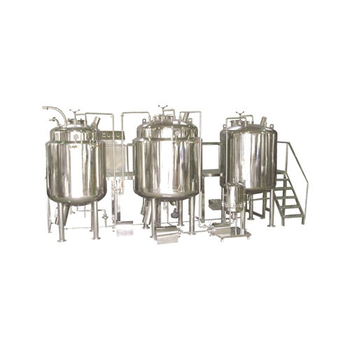 Stainless Steel Automatic Liquid Syrup Manufacturing Plant