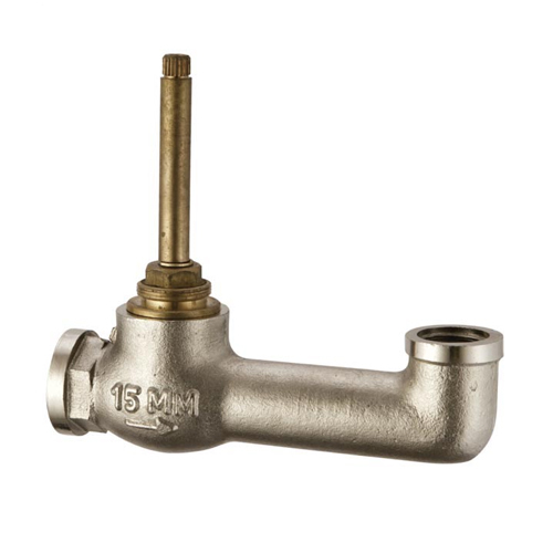 Wall Mounted Basin Mixer - Brass, Various Sizes | Silver Glossy Finish, Space-saving Design, Corrosion-resistant Elegance