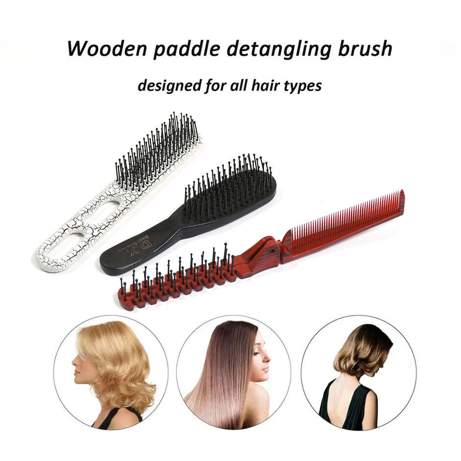 MIX SHAPE DESIGN HAIRDRESSING HAIR STYLING COMB BRUSH TOOL (1 PC) (1406)
