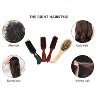 SALON ANTI-STATIC HAIRDRESSING HAIR STYLING COMB BRUSH TOOL (1 PC) (1405)