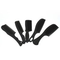 PROFESSIONAL HAIR STYLING SALON BARBER COMBS FOR HAIR STYLING FOR MEN WOMEN AND KIDS CARBON ANTI STATIC COMB (1404)