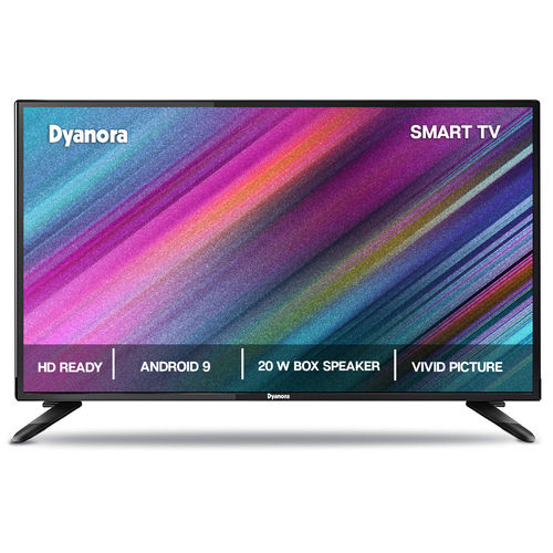 Dyanora 60 Cm (24 Inch) Hd Ready Led Smart Android Tv  (Dy-Ld24H4S) - Material: Plastic & Glass