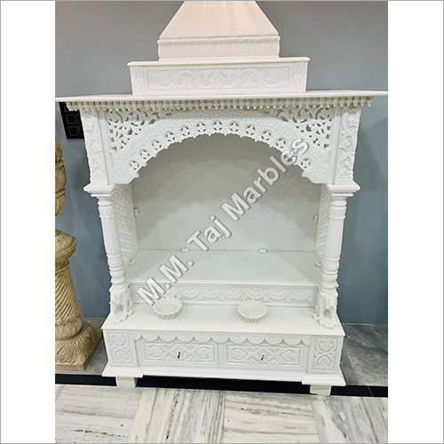 Vitnam White Marble Ghar Mandir Block