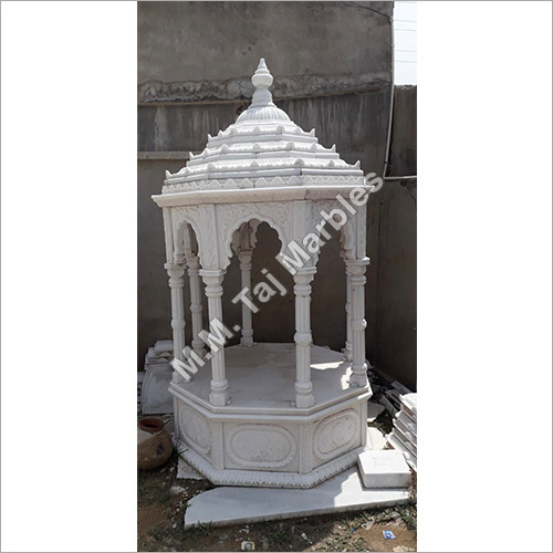 Makrana Marble White Chatri Work