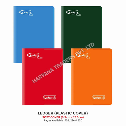 Ledger Pocket Size (No. 0 00 000) (9.5 x 12.5cm) Soft Cover Plastic (PVC)