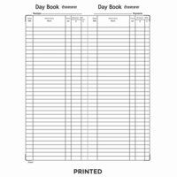 Day Book Canvas Binding (13cm x 34cm)