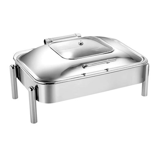 Stainless Steel 410 Ss Rose Gold Pvd Coated Cover Chafing Dishes