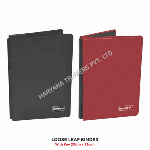 High Quality Loose Leaf Binder With Key (33Cm X 23Cm) at Best Price in Delhi Haryana Traders