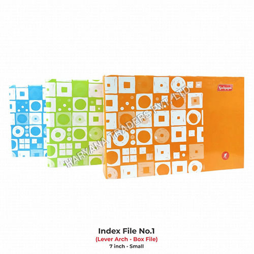 High Quality Index File (Lever Arch - Box File) No.1 (7 Inch - Small)