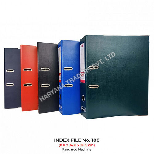 Index File (Plastic with Kangaroo Machine) (Lever Arch - Box File) No.100 (14 inch)