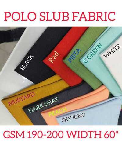 POLO SLUB FABRICS