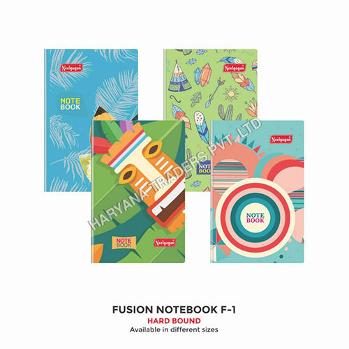 High Quality Fusion Notebook 144 Pages F1 (7.2Cm X 11.2Cm) Hard Bound