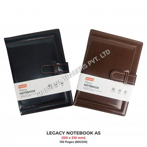 Legacy Notebook - A5 Round Corner With Foam Padding 200 Page