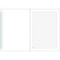 Vivid Notebook - A5 Semi Flexi Cover Buckram Material Round Corner with Elastic Band 200 Page