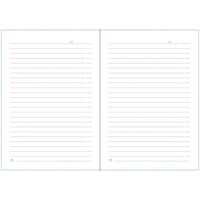 Blend Notebook - A5 Semi Flexi Cover Buckram Material Round Corner with Elastic Band 200 Page