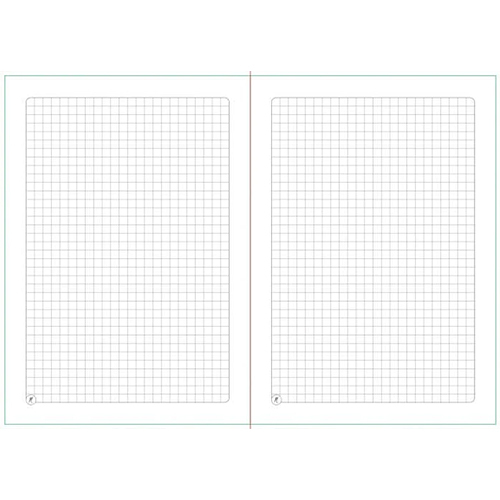 Blend Notebook - A5 Semi Flexi Cover Buckram Material Round Corner with Elastic Band 200 Page