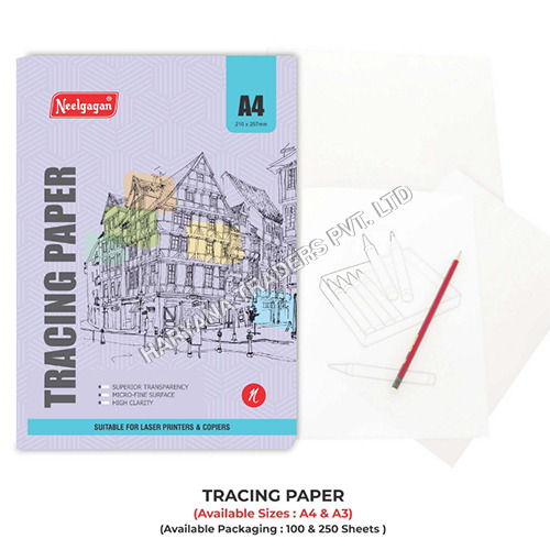 20 Sheets Sulphite Drawing Paper Sketch Paper Blank Trace Paper