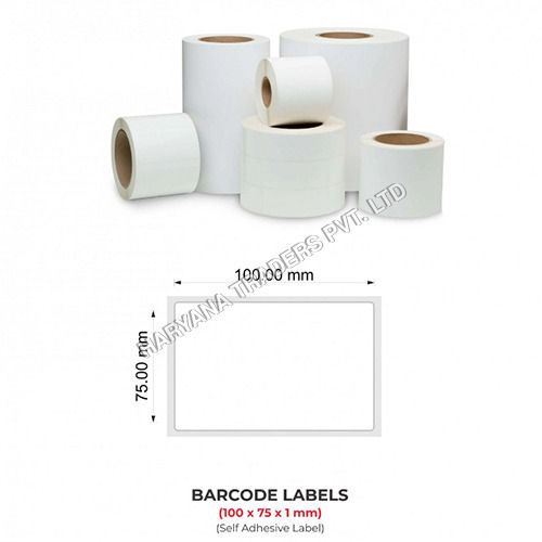 Barcode Labels (100x75x1mm) 700 Labels Per Roll (Self Adhesive Label)