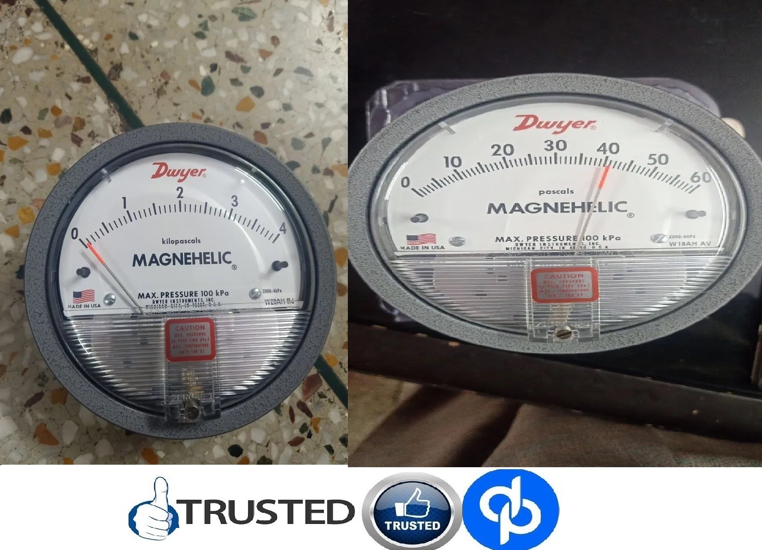 Dwyer Maghnehic Differential Pressure Gauge by Kochuveli Industrial Area