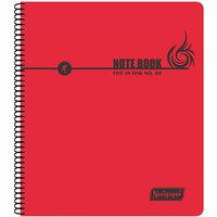 Five in One Spiral Note Book No.89 200 Pages (22cm x 19cm)