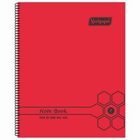 Five in One Spiral Note Book No.102 200 Pages (28.5cm x 20cm)