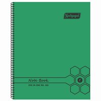 Five in One Spiral Note Book No.102 200 Pages (28.5cm x 20cm)