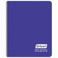 Five in One Spiral Note Book No.106 300 Pages (28.5cm x 20cm) (5 Subject)