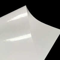 White Poly Coated Glassing Paper