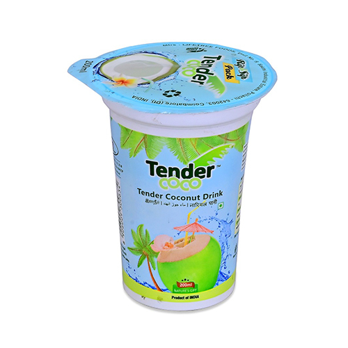 200ml Tender Coconut Drink - Bottle Packaging | Alcohol-free, Refreshing Coconut Flavor